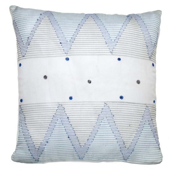 Aeron Pillow Cover - Blue